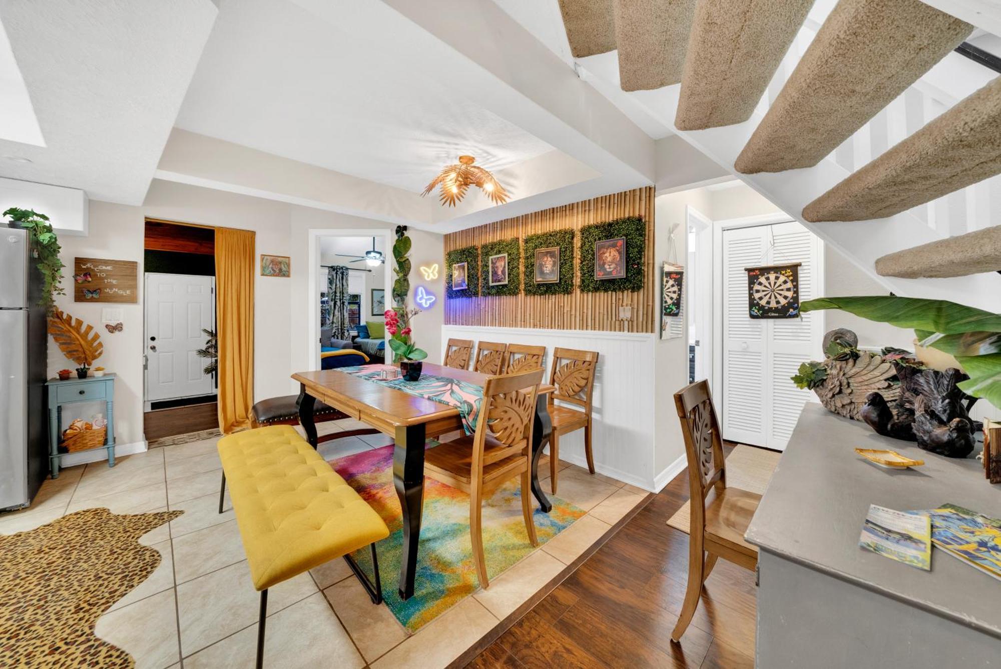 Zen Jungle House By Busch Gardens Sleeps 12 With Outdoor Games & Detached Play Space! Tampa Exterior foto